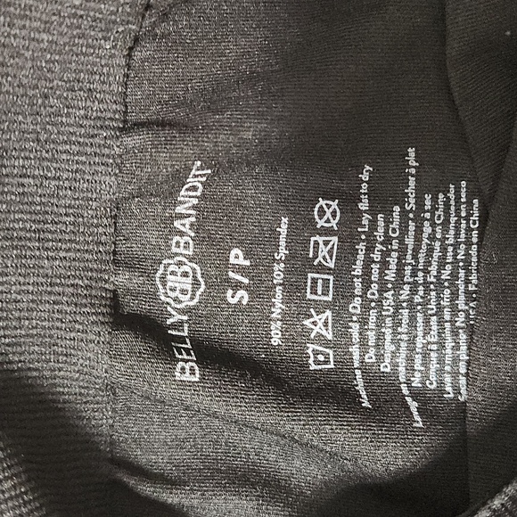 Belly Bandit Maternity Bump Support Leggings in Black - Picture 7 of 7